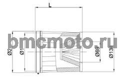 FBTW150-160C - конический двупотоковый воздушный фильтр нулевого сопротивления BMC TwinAir